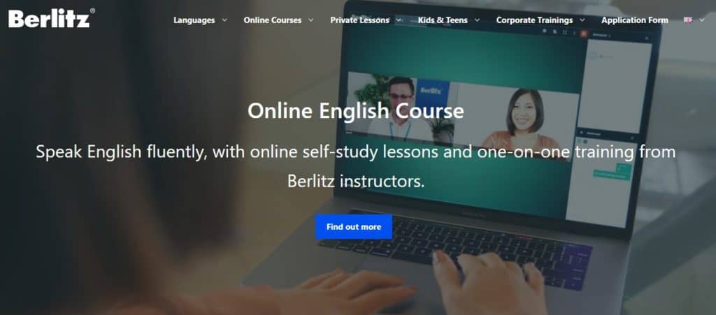 Berlitz Language School Website